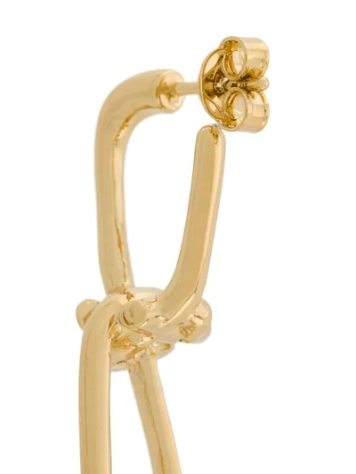Shop Annelise Michelson Small Wire Earring In Gold