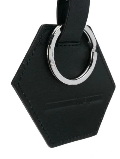 Shop Mcq By Alexander Mcqueen Cubic Style Keyring In Black