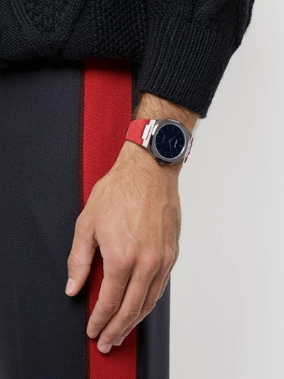 Shop D1 Milano Ultra-thin Watch In Red