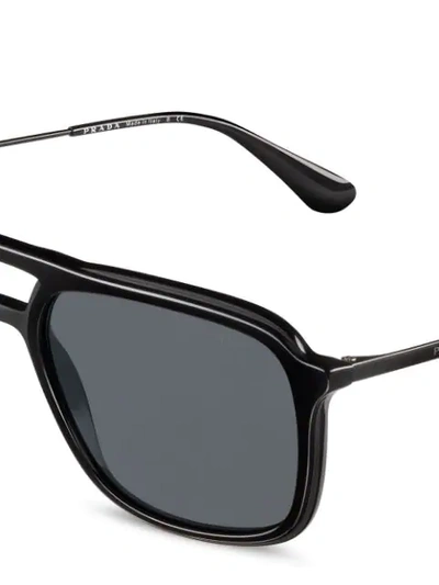Shop Prada Game Eyewear In Black