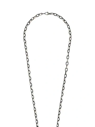 Shop Gucci 'ouroboros' Halskette In Metallic