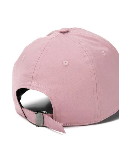 Shop Dolce & Gabbana Logo Printed Cap In Pink