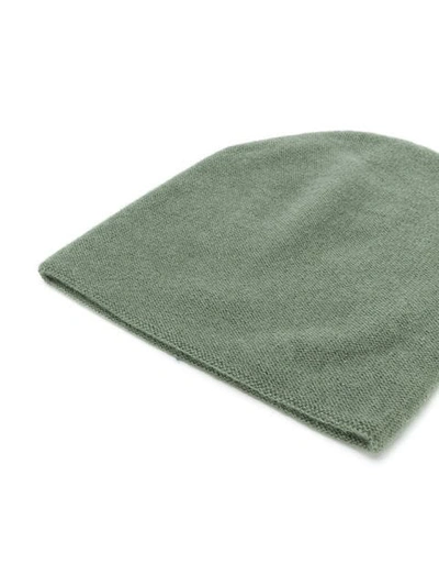 Shop Warm-me Knitted Beanie In Green