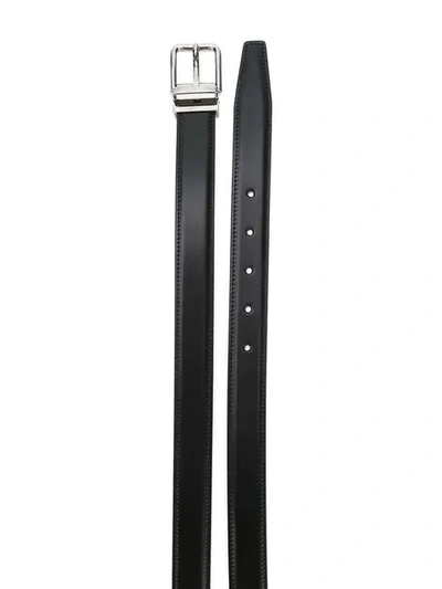 Dolce & Gabbana Classic Belt - Black In Black