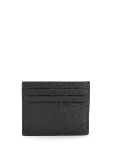 Shop Prada Milano Logo Cardholder - Black