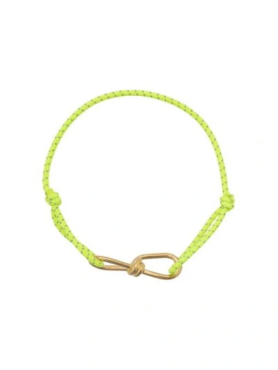 Shop Annelise Michelson Wire Cord Bracelet - Yellow