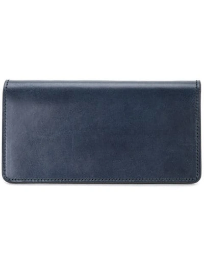 Shop Addict Clothes Japan Flap Wallet In Blue