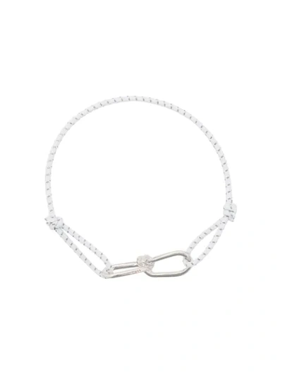 Shop Annelise Michelson Wire Cord Bracelet - White