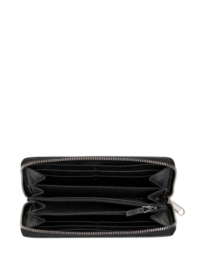 Shop Gucci Gg Wallet With Zip In Black