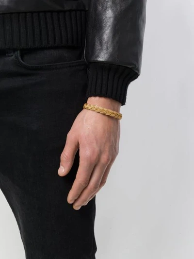 Shop Emanuele Bicocchi Rope Chain Bracelet - Gold