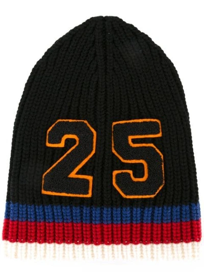 25罗纹针织套头帽