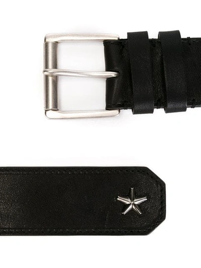 Shop Jimmy Choo 'archer' Belt In Black