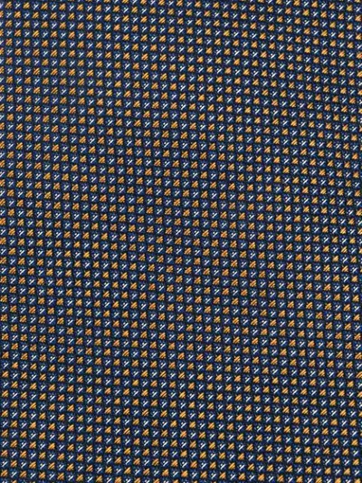 Shop Dsquared2 Pixelated Tie In Blue