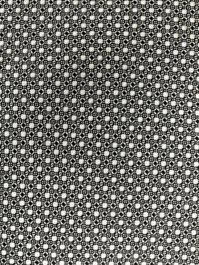 Dell'oglio Micro Patterned Tie In Grey