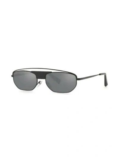 Shop Alain Mikli Plaisir Sunglasses In Black