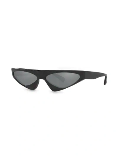 Shop Alain Mikli X Alexandre Vauthier Josseline Sunglasses In Black