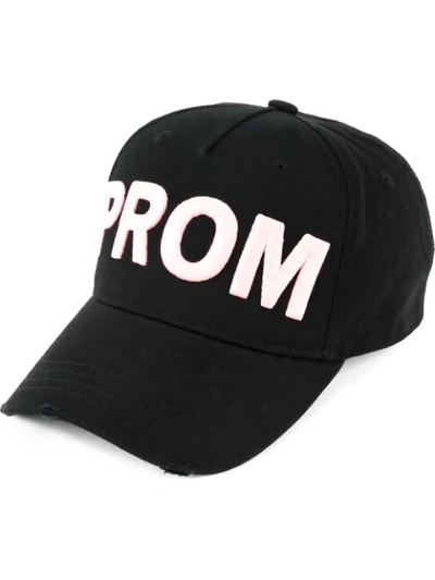 Shop Dsquared2 Prom Baseball Cap - Black