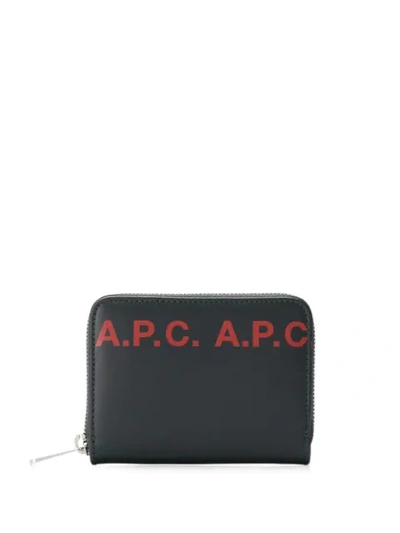 Shop Apc Dallas Wallet In Black