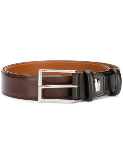 Shop Santoni Classic Belt - Brown