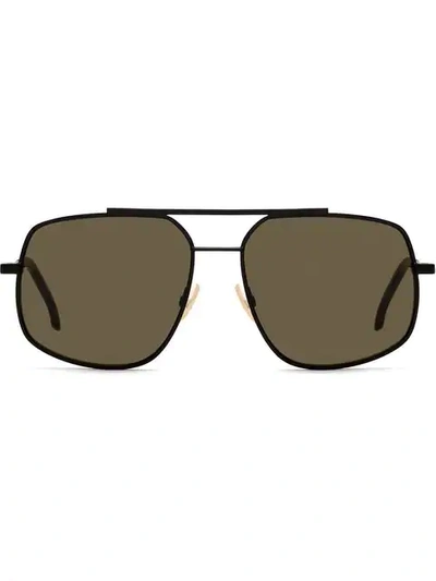 Shop Fendi Eyewear Square Framed Sunglasses - Black