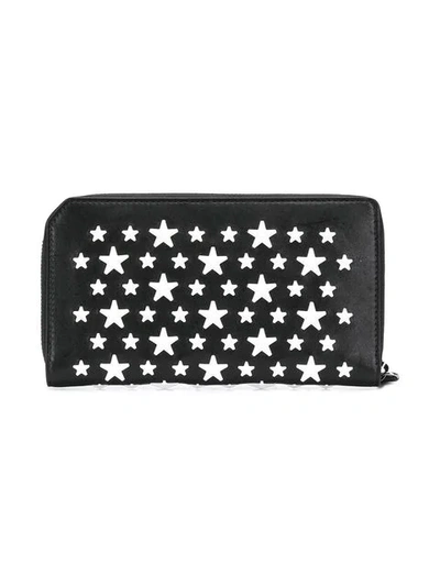 Shop Jimmy Choo Carnaby Wallet In Black