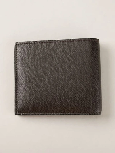 Shop Valextra Small Flap Cardholder - Brown