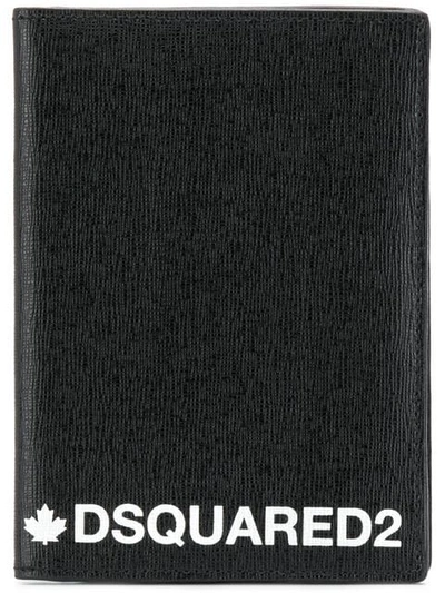 Shop Dsquared2 Logo Cardholder In Black