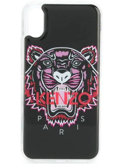 Shop Kenzo Icon Tiger Iphone X/xs Case In Black