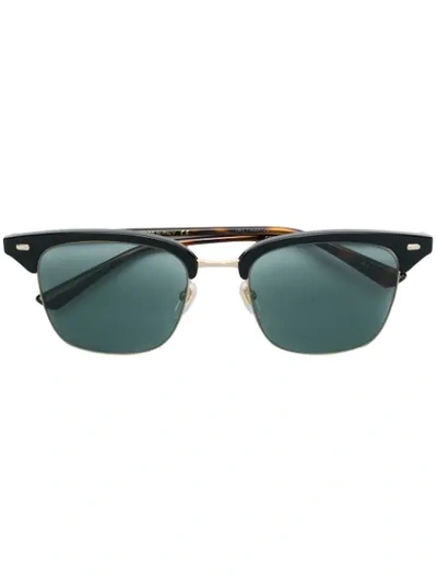 Shop Gucci Clubmaster Sunglasses In Brown