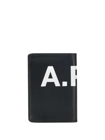 Shop Apc Bifold Wallet In Black