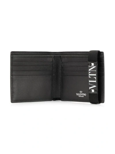 Shop Valentino Vltn Wallet In Black