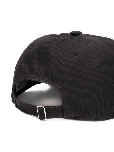 Shop Valentino Vltn Baseball Cap In Black