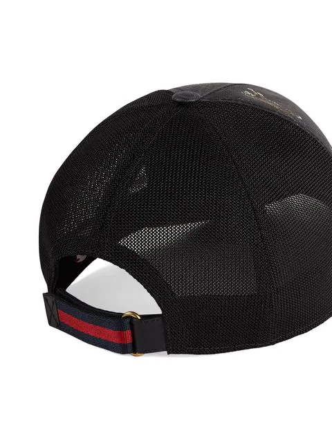 gucci cap tiger black