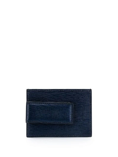 Shop Ferragamo Revival Wallet In Blue