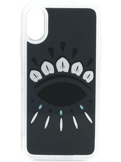 Shop Kenzo Eye Logo I-phone X/xs Case In Black