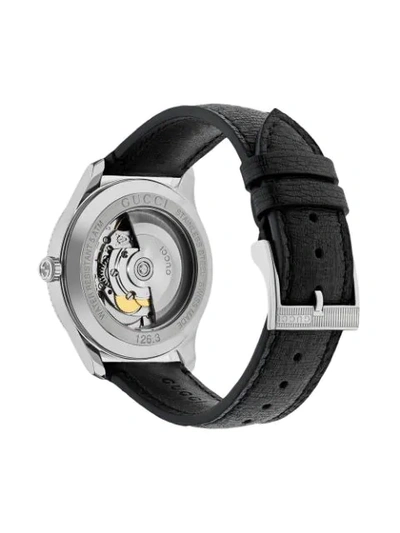 Shop Gucci Eryx Watch, 40mm In Black
