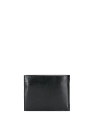 Shop Off-white Logo Bifold Wallet In Black