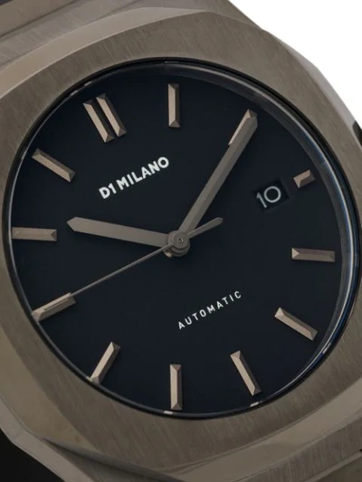 Shop D1 Milano P701 41.5mm Watch In Black
