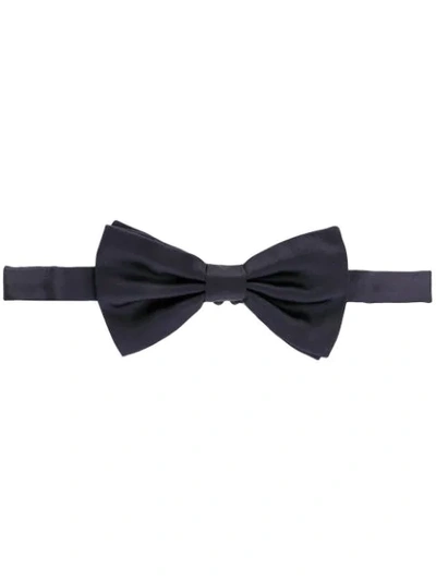 Dolce & Gabbana Silk Bow Tie Accessories In Black