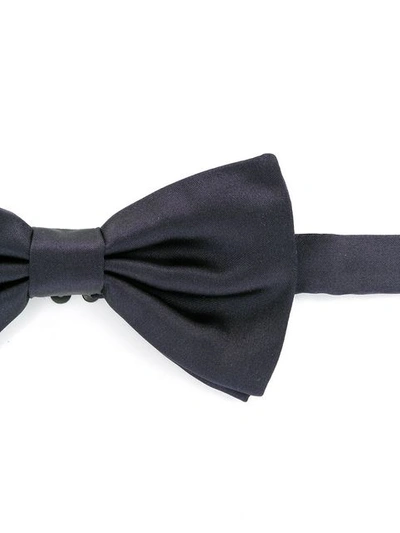 Dolce & Gabbana Silk Bow Tie Accessories In Black