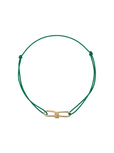 Shop Annelise Michelson Wire Cord Bracelet - Green