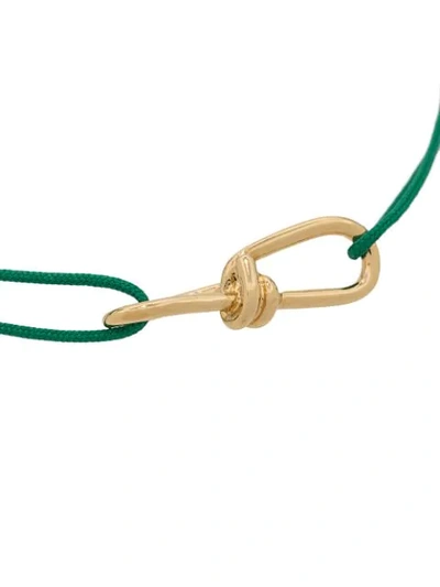 Shop Annelise Michelson Wire Cord Bracelet - Green
