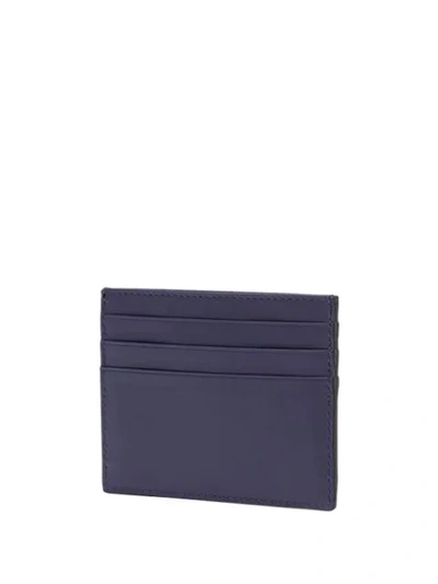 Shop Fendi Bag Bugs Eye Card Holder In Blue