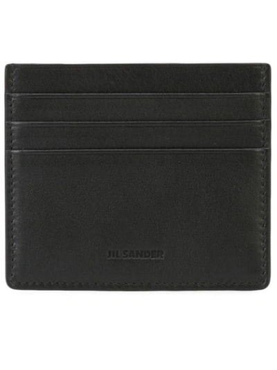 Shop Jil Sander Classic Cardholder - Black