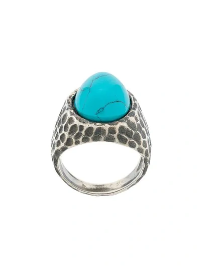 Shop Andrea D'amico Signet Ring In Metallic