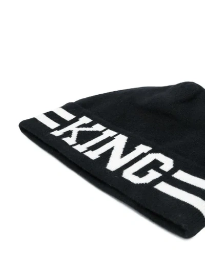 Shop Dolce & Gabbana King Beanie In Black