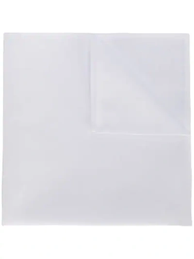 Shop Alessandro Gherardi Pocket Square In White