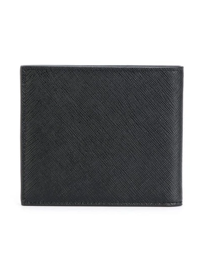 Shop Prada Billfold Wallet In Black