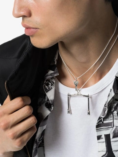 Shop Hatton Labs Roman Road Necklace In Silver