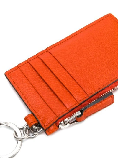 Shop Gucci Stripe Card Case - Orange